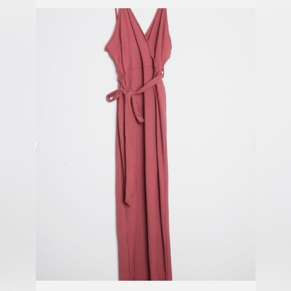 NEW Ribbed Wrap Dress - Picture 3 of 7